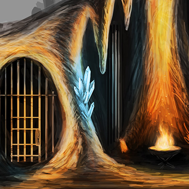 Concept Art - Cave of Confinement