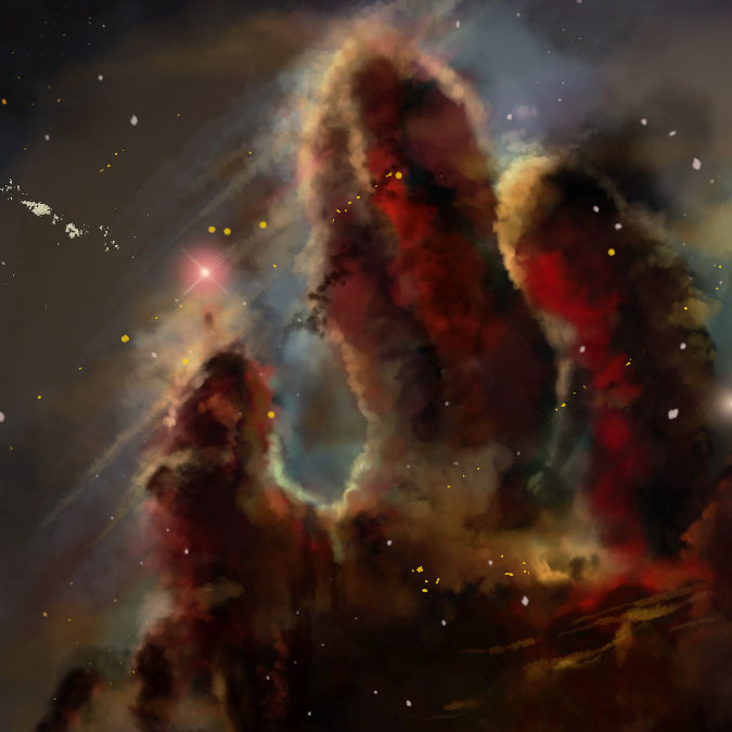 Sketch - Hand Nebula