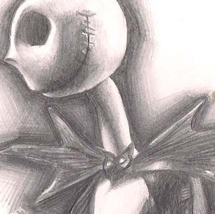 Drawing - Jack Skellington